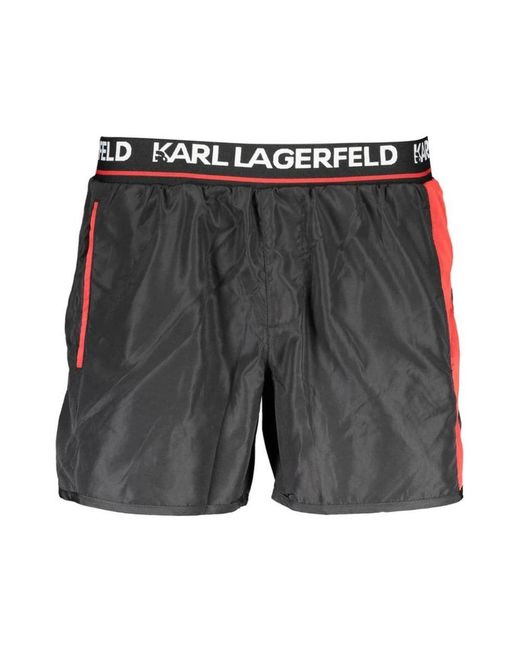 Karl Lagerfeld Gray Beachwear for men
