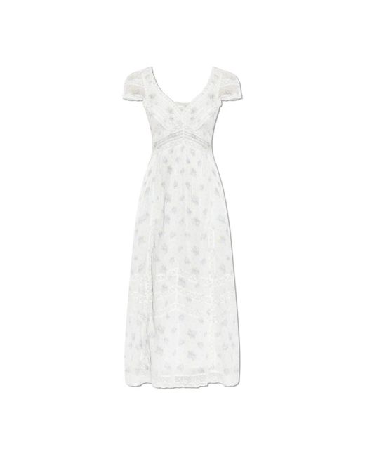 Midi Dresses LoveShackFancy en coloris White