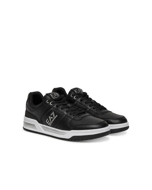 Emporio Armani Black Sneakers for men