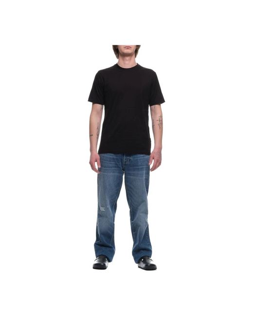 Tops > t-shirts Hevò pour homme en coloris Black