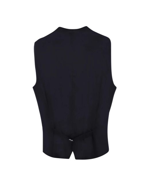 Tagliatore Black Waistcoats for men