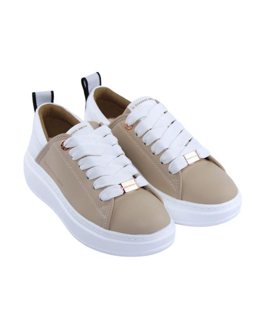 Alexander Smith White Sneakers for men