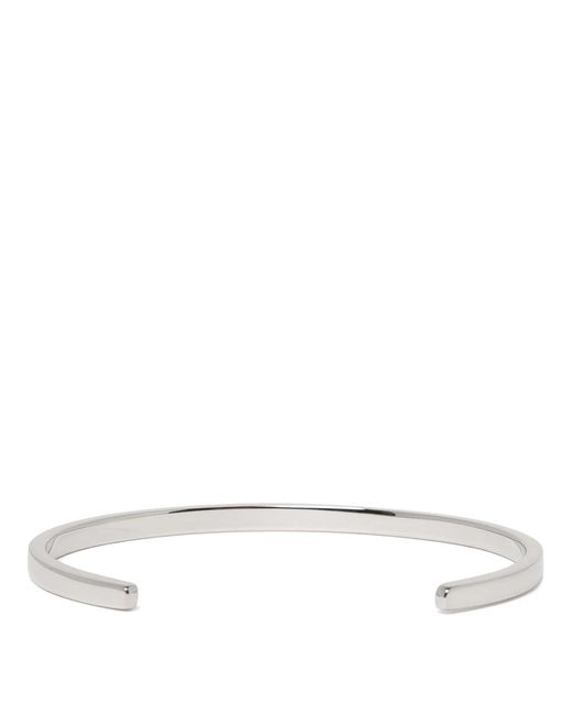 MM6 by Maison Margiela White Bracelets