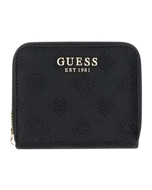 Guess Black Zip Wallet