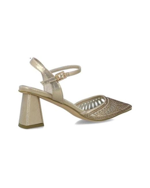 Menbur Metallic Slingback