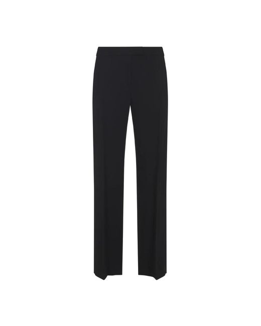 Khaite Zwarte Broek Voor Vrouwen Aw25 in het Black