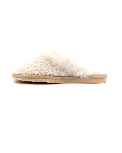 Slippers EMU en coloris White