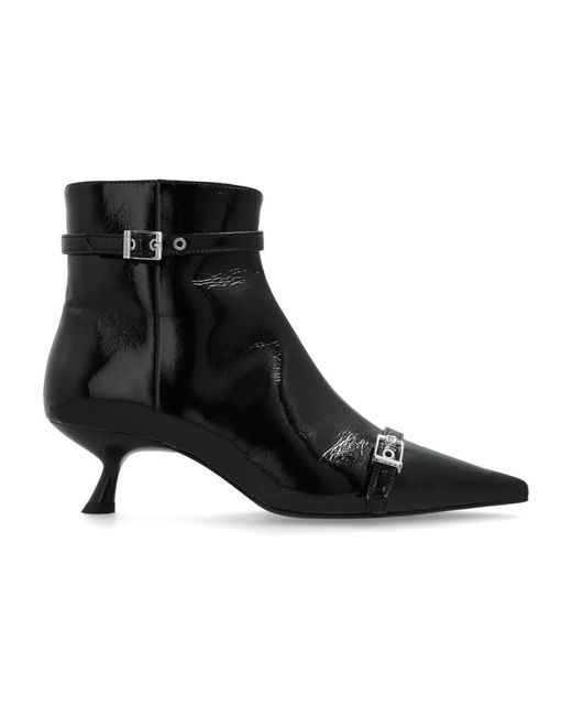 Heeled Boots Ganni de color Black
