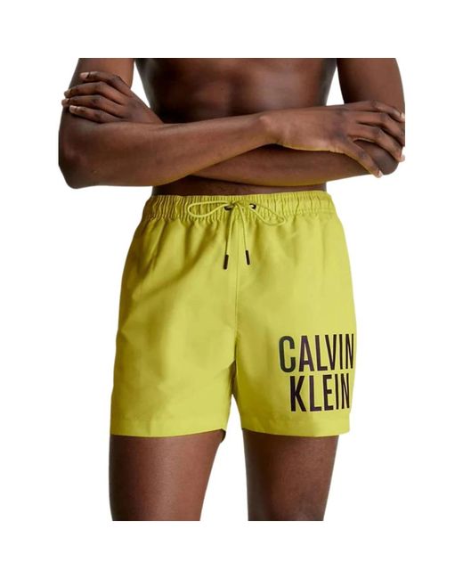 Calvin Klein Yellow Beachwear for men