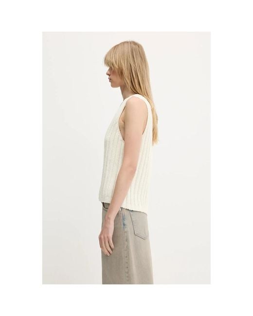 Cardigans di Samsøe & Samsøe in Natural