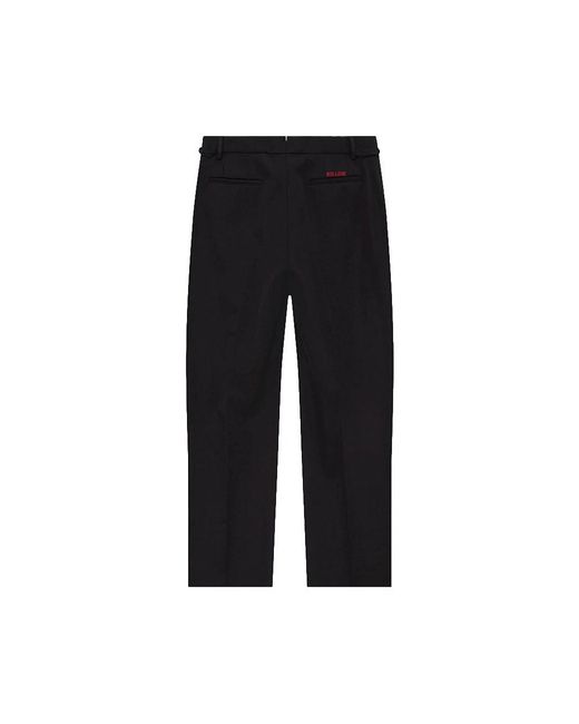 Rhude Black Wide Trousers for men