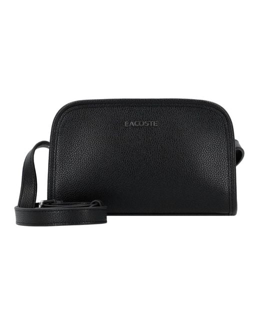 Lacoste Black Cross Body Bags
