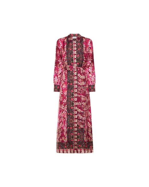 Pierre Louis Mascia Red Midi Dresses