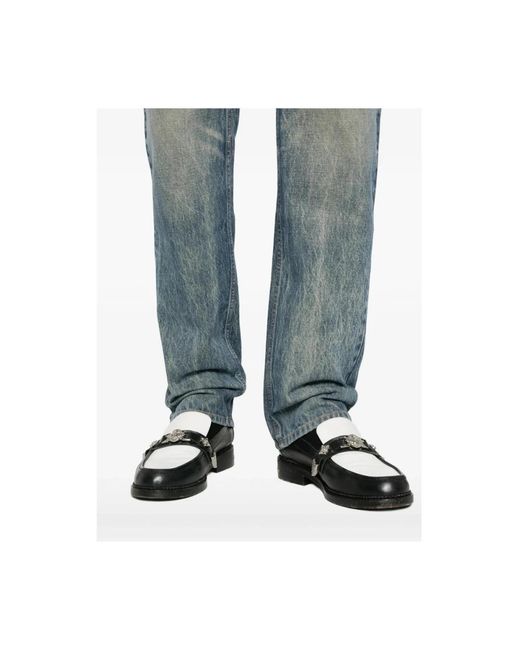 Balmain Blue Loose-Fit Jeans for men