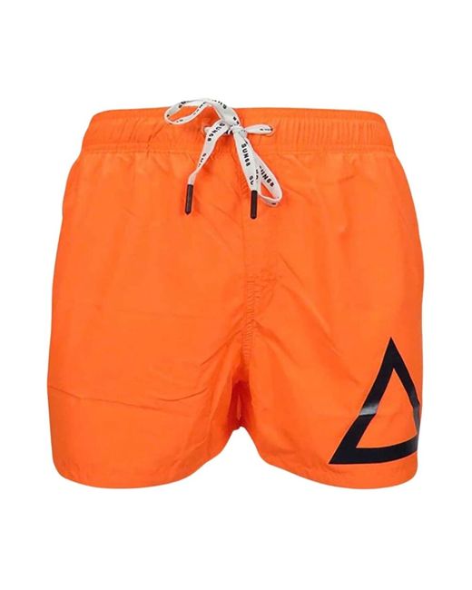 Sun 68 Orange Beachwear for men