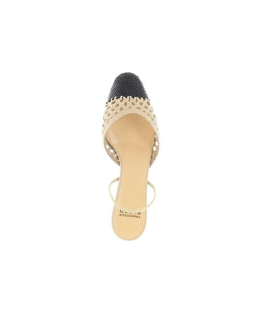 Francesco Russo Metallic Pumps