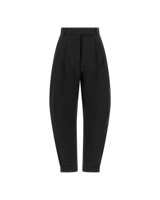 Rohe Black Tapered Trousers