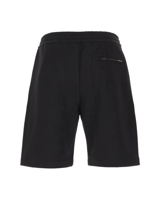 McQueen Black Casual Shorts for men