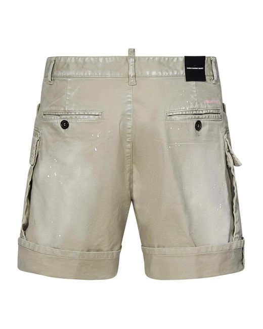 DSquared² Gray Casual Shorts for men