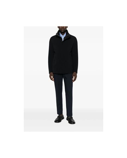Light Jackets di Montecore in Black da Uomo