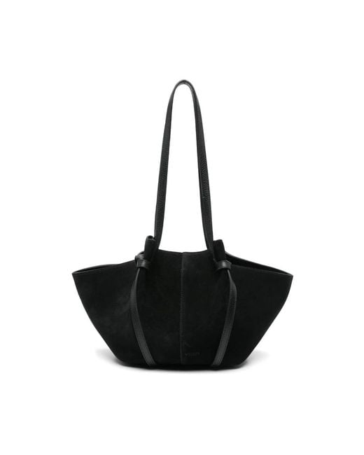 Yuzefi Black Shoulder Bags