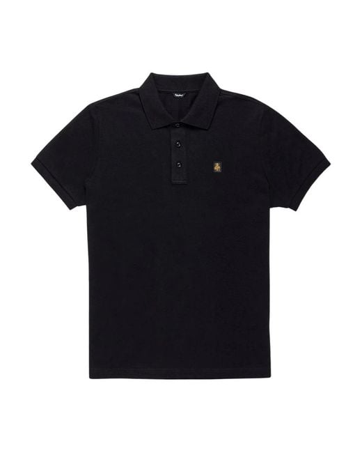 Refrigiwear Black Polo Shirts for men
