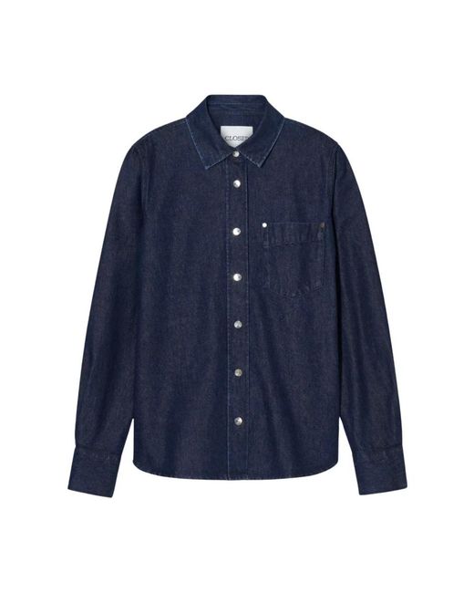 Closed Blusa in het Blue