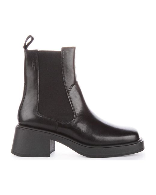 Vagabond Brown Heeled Boots