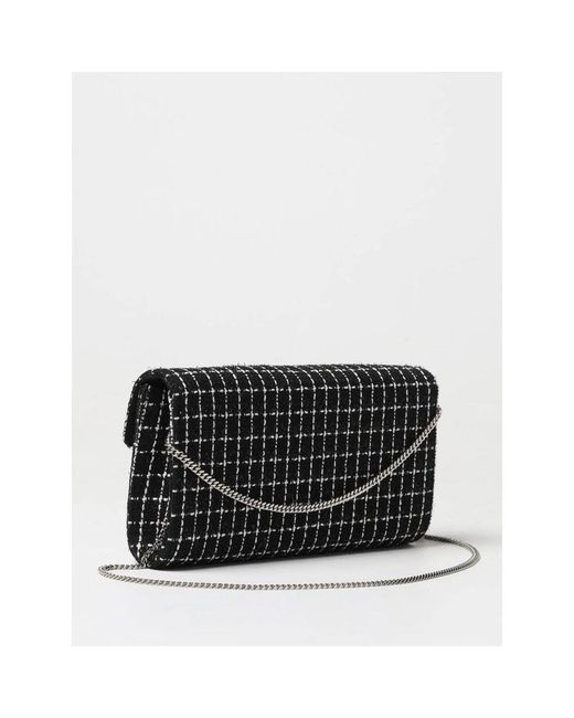 Roger Vivier Black Schwarze Perlen Clutch Tasche