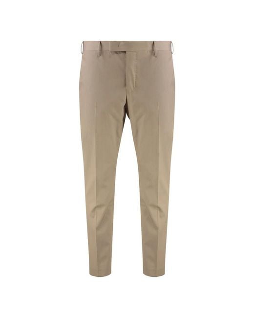 PT Torino Natural Suit Trousers for men
