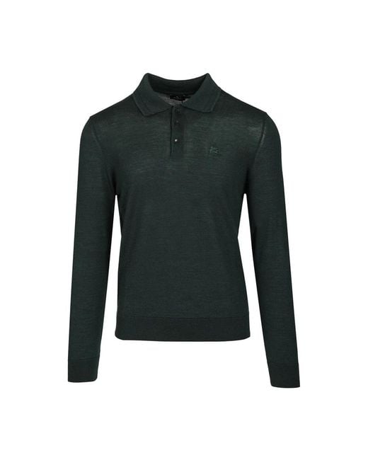Etro Green Polo Shirts for men