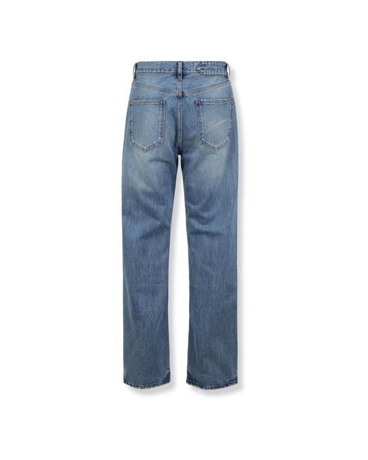 Jacquemus Blue Straight Jeans for men