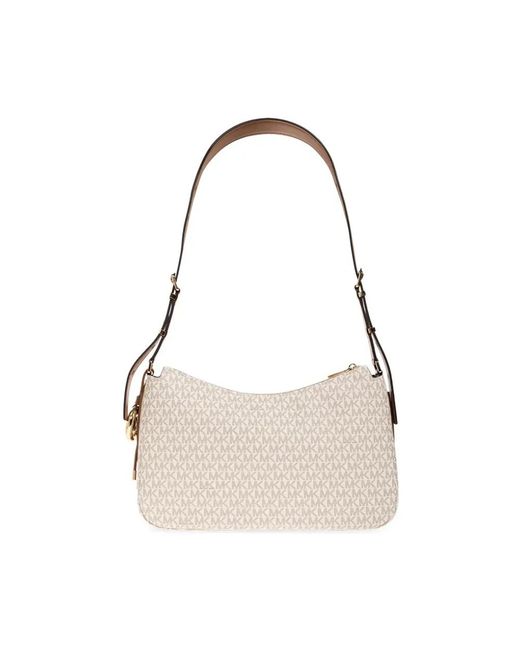 Michael Kors Natural Shoulder Bags