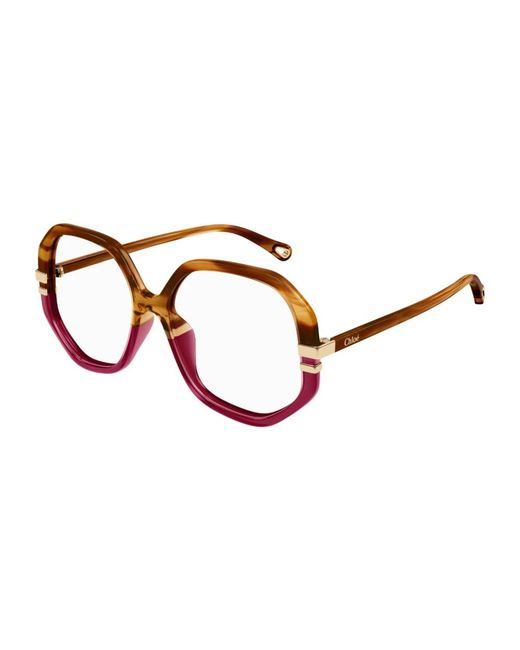 Glasses di Chloé in Brown