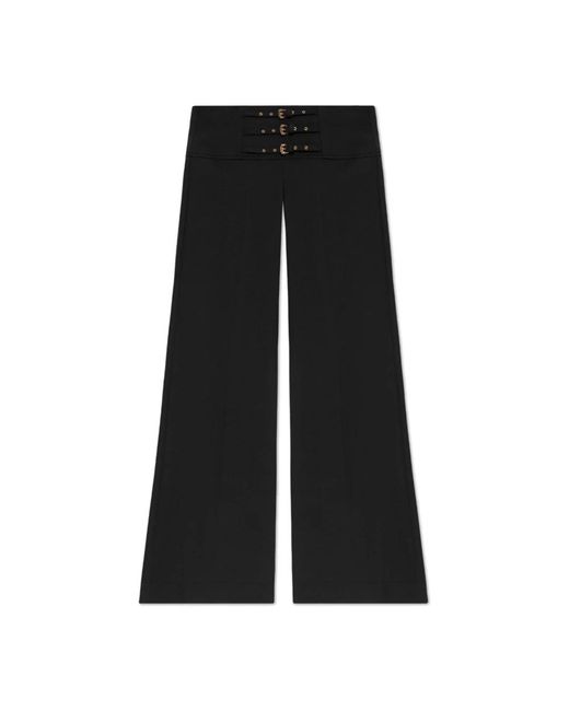 Wide Trousers Versace Jeans Couture de color Black