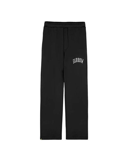 Barrow Bequeme baumwollmischung sweatpants upgrade in Black für Herren