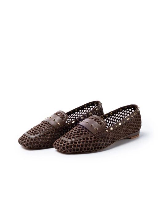 Emanuélle Vee Brown Loafers