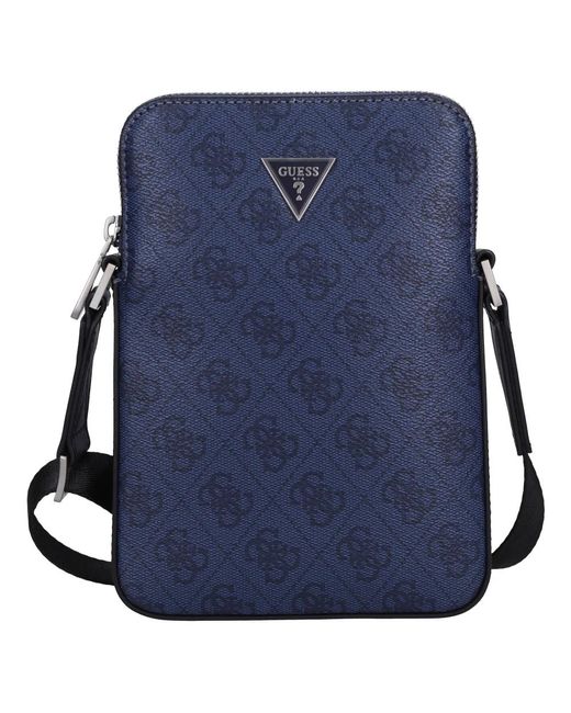 Guess Cross Body Bags in het Blue voor heren