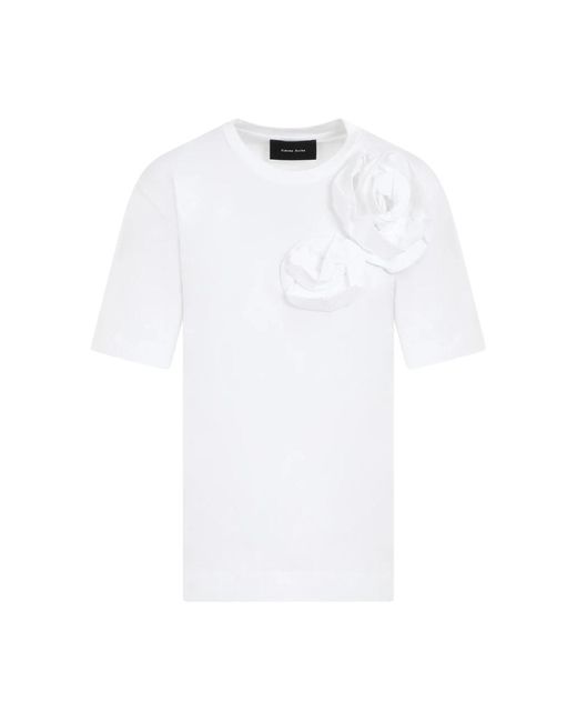 T-shirts Simone Rocha de color White