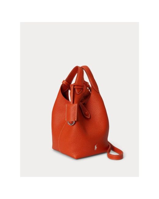 Polo Ralph Lauren Red Tote Bags