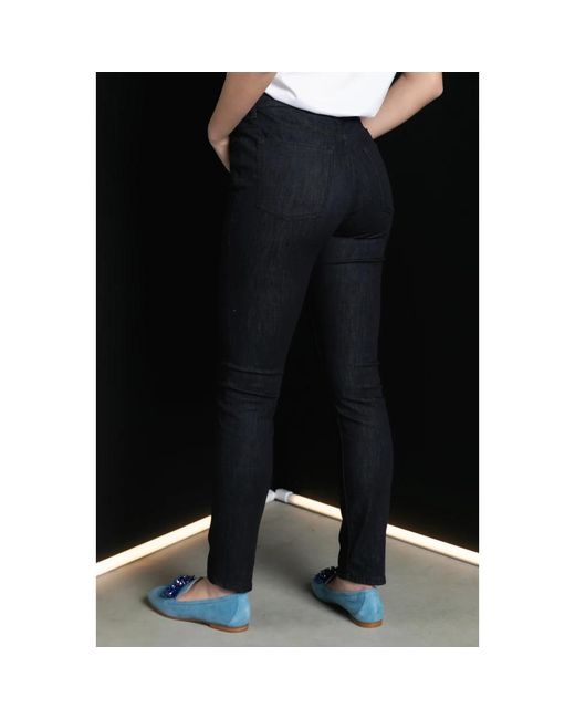 Trussardi Black Skinny Fit Jeans