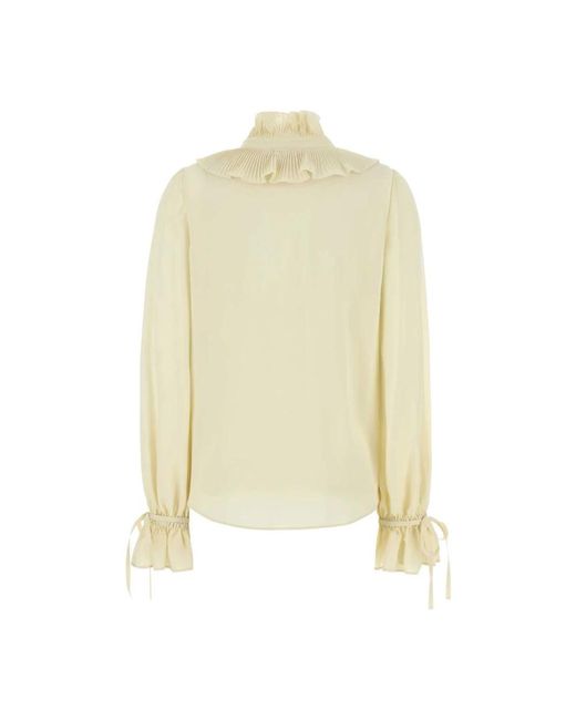 Valentino Garavani Yellow Blouses