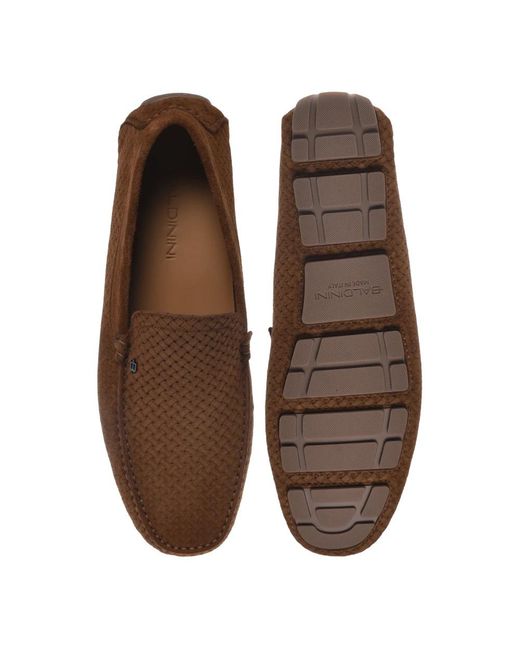 Baldinini Brown Loafers for men