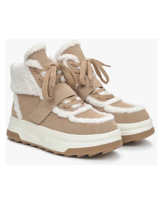 Winter Boots di ESTRO in Natural