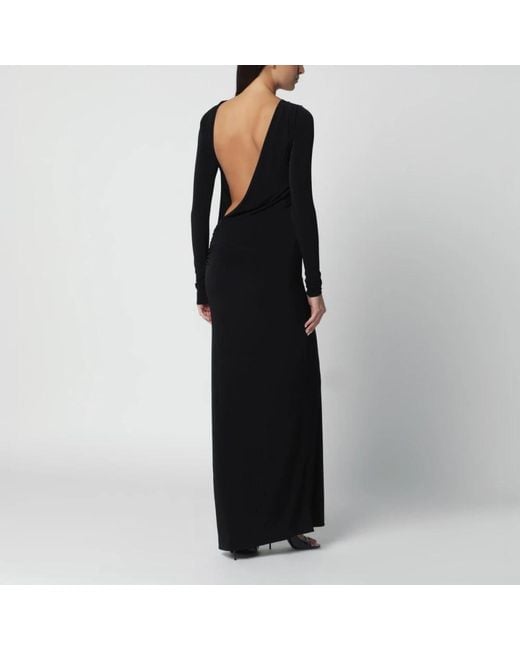 Maxi Dresses ANDAMANE de color Black