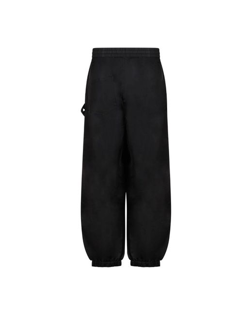 Trousers > sweatpants J.W. Anderson pour homme en coloris Black