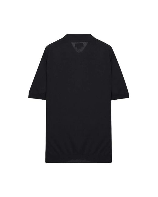 Baracuta Black Polo Shirts for men