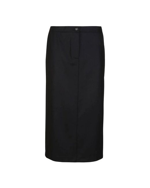 Massimo Alba Black Midi Skirts