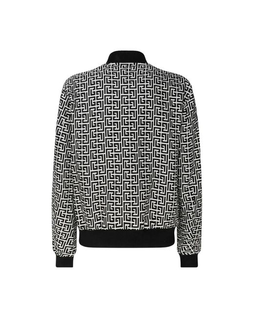 Balmain Bomber Jackets in het Black voor heren