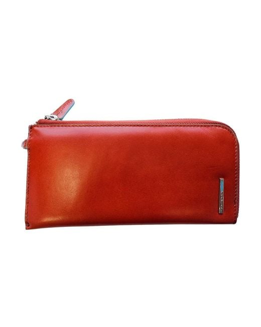 Piquadro Red Wallets & Cardholders